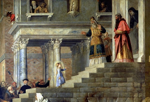 Введение во храм Пресвятой Богородицы (Тициан, 1534—1538)