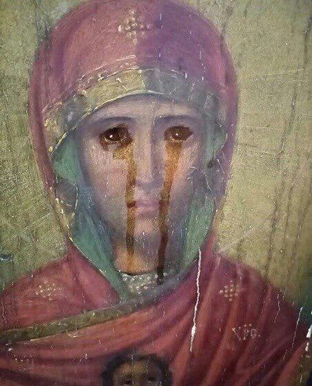 В Тульской епархии замироточила старинная икона Божией Матери «Знамение»!
